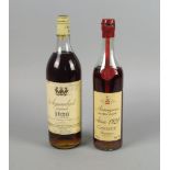 A bottle of Castarede Armadnac 1920 ,good wax seal to bottle, ullages to shoulders, together with
