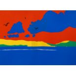 Philip Sutton RA, British b.1928- Cornwall; screenprint in colours, signed, titled, dated 1969 and