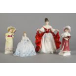 A collection of Royal Doulton figures, 20th century, to include Lori and Sophie from the Kate