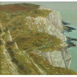 Cheryl Vivien Culver PPPS RBA, British b.1947- Winding Tracks & Tidal Patterns; pastel, signed,