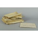 A collection of fourteen leases and legal documents, dating from the early 17th century onwards,