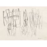 Paul Mount, British 1922-2009- Studies for Carnival, No. 2; lithograph, signed and inscribed 6 in