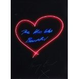 Tracey Emin CBE RA, British b. 1963- The Kiss was Beautiful 2016; offset lithograph in colours, from