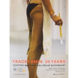 After Tracey Emin CBE RA, British b.1963- Tracey Emin 20 Years; offset lithograph/poster in colours,