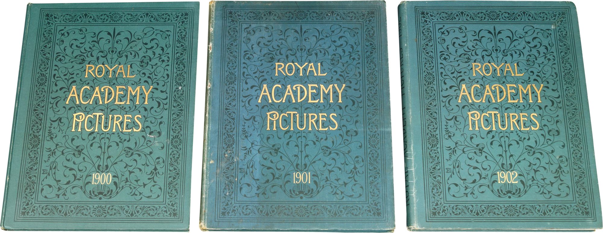 A Collection of Fine Art Exhibition Catalogues, to include: Royal Academy Pictures, 1900, 1901,