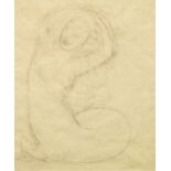 Sir Matthew Smith LG, British 1879-1959- Studies of Reclining Nude, Study of a Mermaid, Studies of