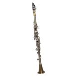 An Elkhart Soloist clarinet, 20th century, signed to the body, 67cm long, in a leather caseCONDITION