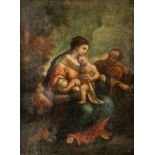 Manner of Baccio della Porta, called Fra Bartolommeo, 18th century, The Madonna and Child;oil on