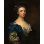 After Sir Godfrey Kneller Bt.,British 1643-1723- Portrait of Caroline Wilhelmina of Brandenburg-