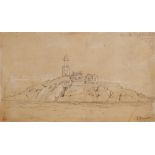 Edward Duncan RWS, British 1803-1882- The Mumbles Lighthouse; Fishing Boats at Old Billingsgate;