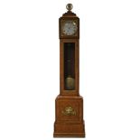 A Louis XVI gilt-bronze mounted kingwood and tulipwood parquetry regulator clock, circa 1770 and