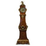 A Louis XV style longcase clock, early 20th Century, the kingwood and marquetry case with ormolu