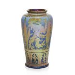 Pilkingtons Lancastrian, a lustre vase by Gordon ForsythImpressed date and painted cypher for