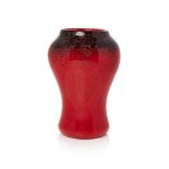 Monart, a cased glass vase 20th Century, partial acid mark 'Monart Ware', Moncrieff's Monart Ware