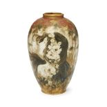 Amphora, 'Odilo', a Riessner Stellmacher & Kessel Art Nouveau porcelain vase painted by Nikolaus