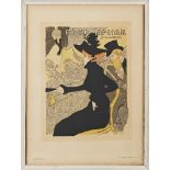 Henri de Toulouse de Lautrec (1864-1901) ‘Divan Japonais’Maîtres de l''Affiche, PL. 2, 1896, Chaix