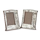 Charles S Green, a pair of Edwardian silver photograph framesMark of Charles S Green & Co Ltd,