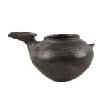 An Amlash spouted pottery bowl, 2nd-1st millenium BC., 25cm. diam., 13.2cm. highProvenance: Lord