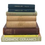 Seven Chinese art reference books, to include, Hobson, The Later Ceramic Wares of China, and Leigh