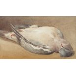 William Henry Hunt OWS, British, 1790-1864- Dead Wood Pigeon; watercolour on paper, signed, 16.