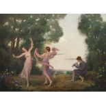 William Mainwaring Palin RBA, British 1862-1947- The Joy of Life, 1933; oil on canvas, signed,