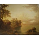 Follower of Alexander Nasmyth RBA, Scottish 1758-1840- Culzean Castle, Ayrshire; oil on canvas,