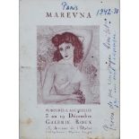 Two exhibition catalogues about Marie Vorobieff Marevna to include: James Healy, 'Marevna