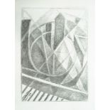 Marie Vorobieff Marevna, Russian 1892-1984- Roma, 1980; charcoal, signed, titled and dated,