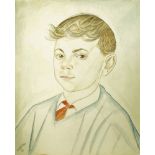 Marie Vorobieff Marevna, Russian 1892-1984- Portrait of David Phillips, the artist's grandson, 1961;