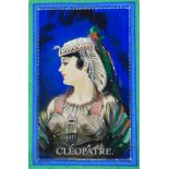 William Henry Barribal, British 1874-1952- Cleopatra; black and coloured chalk, signed, 36.5x23.