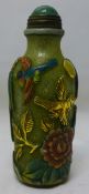 A Peking glass snuff bottle