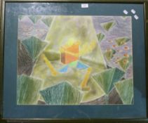 Abstract pastel,