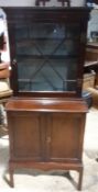 A Victorian mahogany side cabinet