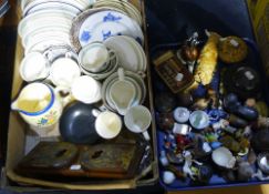 A quantity of miscellaneous ceramics and a quantity of miscellaneous items