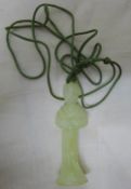 A jade Guanyin pendant