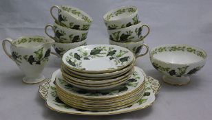 An Everglades pattern tea set