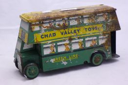 A Chad Valley Toys Green Line bus
