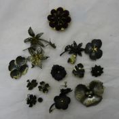 A quantity of various silver jewellery, etc.