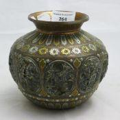 A Tanjore Lota copper water vessel