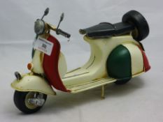 A model of a Lambretta