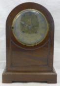 A 19th century mahogany bracket clock