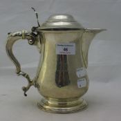 A silver jug