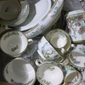 A large quantity of Indian Tree pattern dinner wares