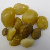A quantity of pebbles,