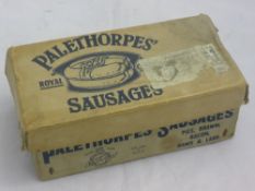 A vintage Palethorpes advertising box