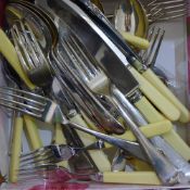 A quantity of flatware