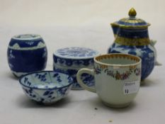 A quantity of decorative 18th century ceramics