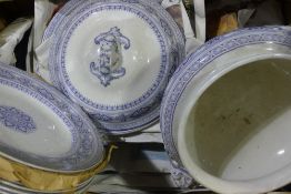 A Victorian Copeland dinner service