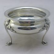 An Art Nouveau silver bowl