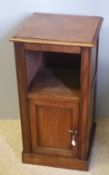 A Victorian mahogany pot cupboard